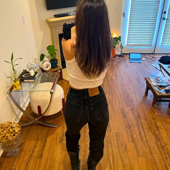 Levi's Denim - Black Levi’s thrifted